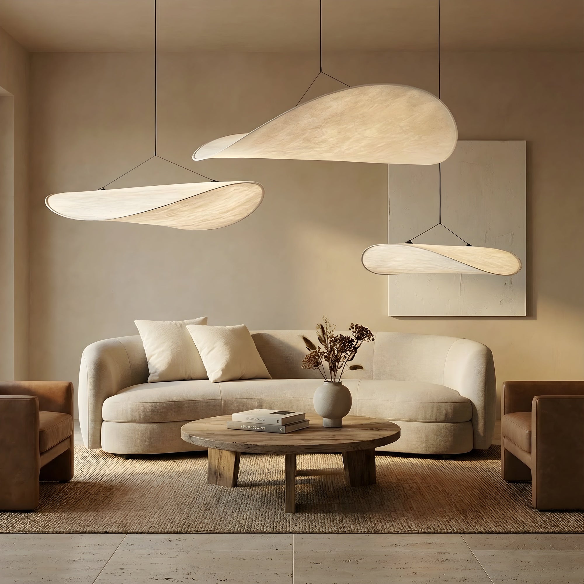 Japandi Pendant Light - Elegant Minimalist Design for Any Space 2
