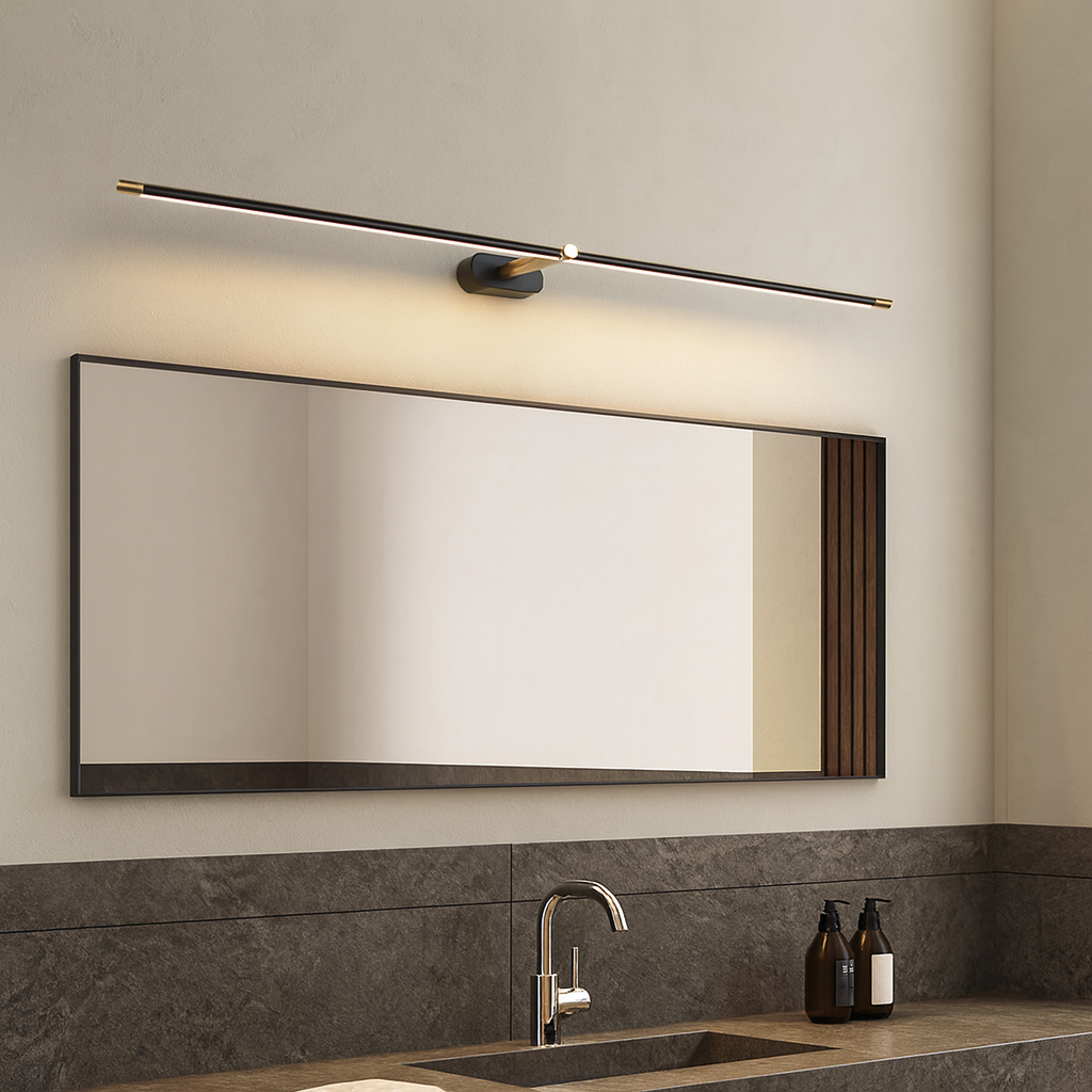 LED Bathroom Light - Modern Design with Warm Glow for Elegance 1