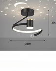 LED Ceiling Light - Starry Sky Effect & Dimmable Brightness 0