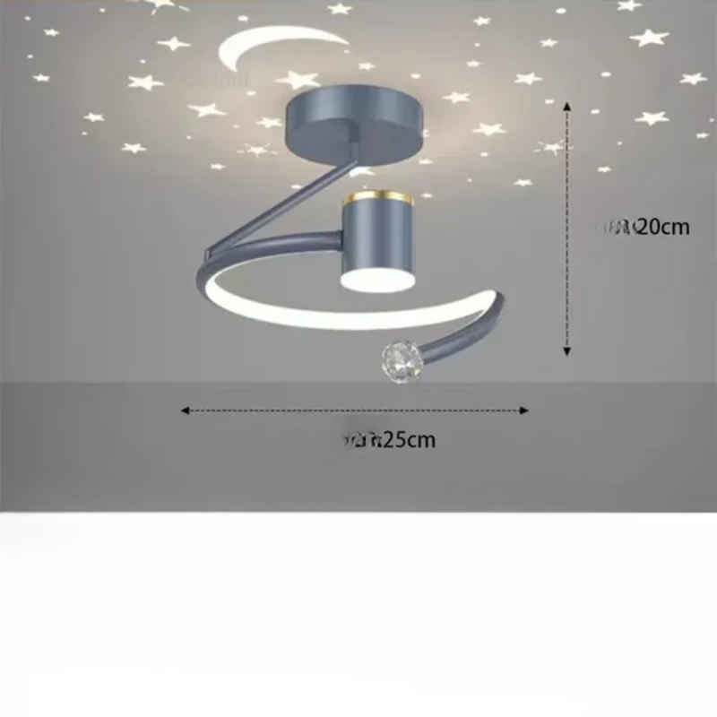 LED Ceiling Light - Starry Sky Effect & Dimmable Brightness 5