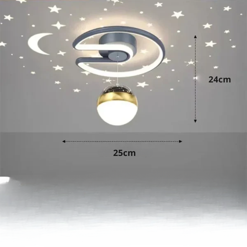 LED Ceiling Light - Starry Sky Effect & Dimmable Brightness 7