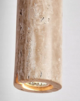 LED Chandelier - Elegant Travertine Design & Energy Efficiency 2