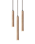 LED Chandelier - Elegant Travertine Design & Energy Efficiency 3