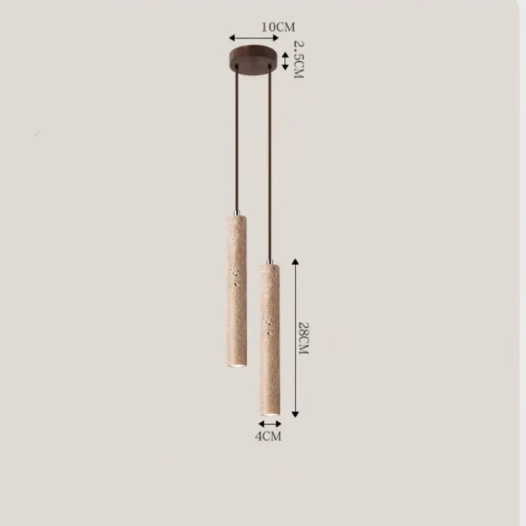 LED Chandelier - Elegant Travertine Design &amp; Energy Efficiency 4