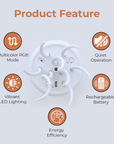 LED Jellyfish Lamp - Soothing Color-Changing Night Light 3