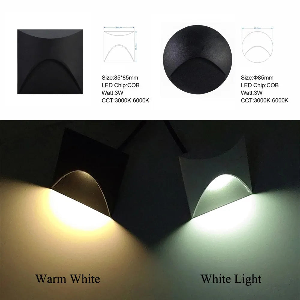 LED Outdoor Wall Lamp - Waterproof, Energy-Efficient Illumination 3