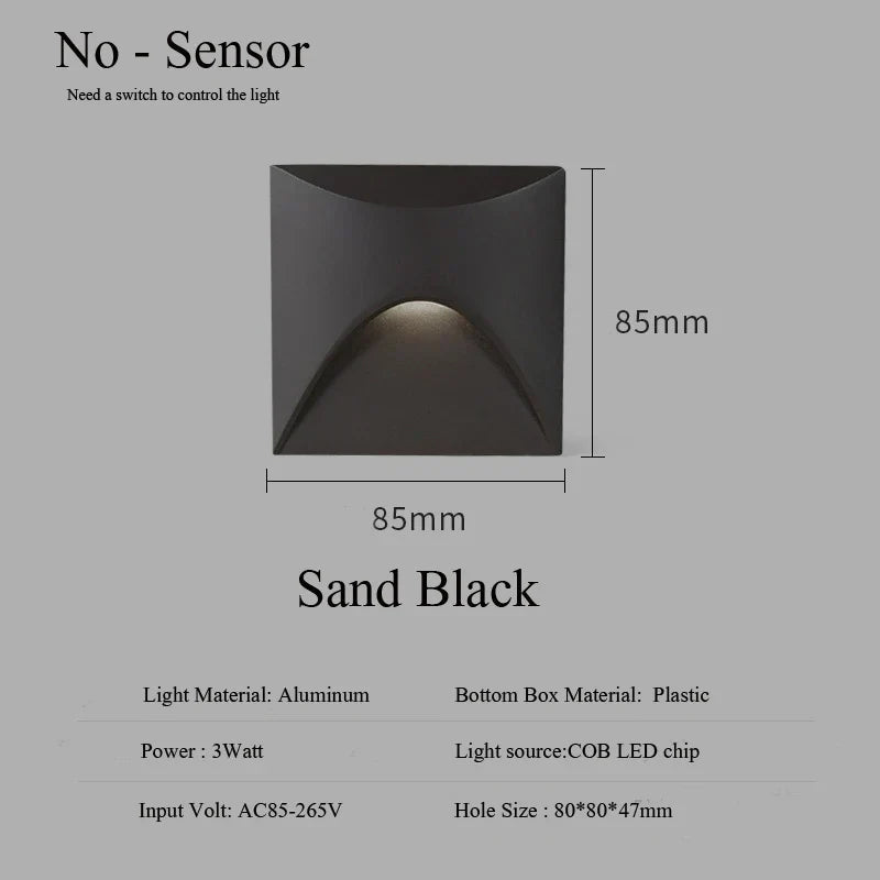 LED Outdoor Wall Lamp - Waterproof, Energy-Efficient Illumination 8