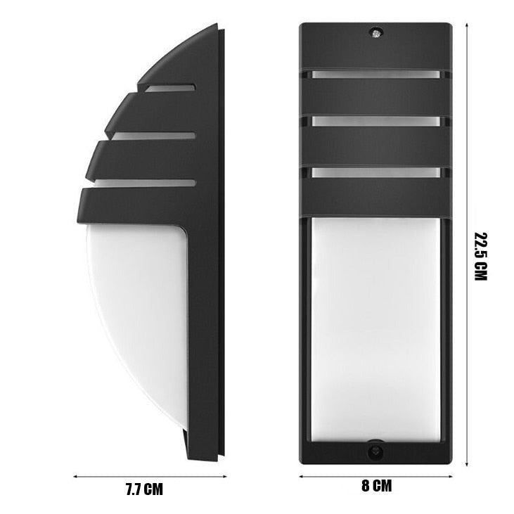 LED Outdoor Wall Light - Motion Sensor, Waterproof &amp; Energy Efficient 8