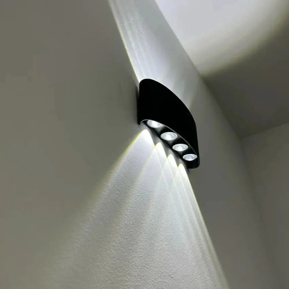LED Wall Light - Stylish Indoor &amp; Outdoor Sconce with Adjustable Lighting 1