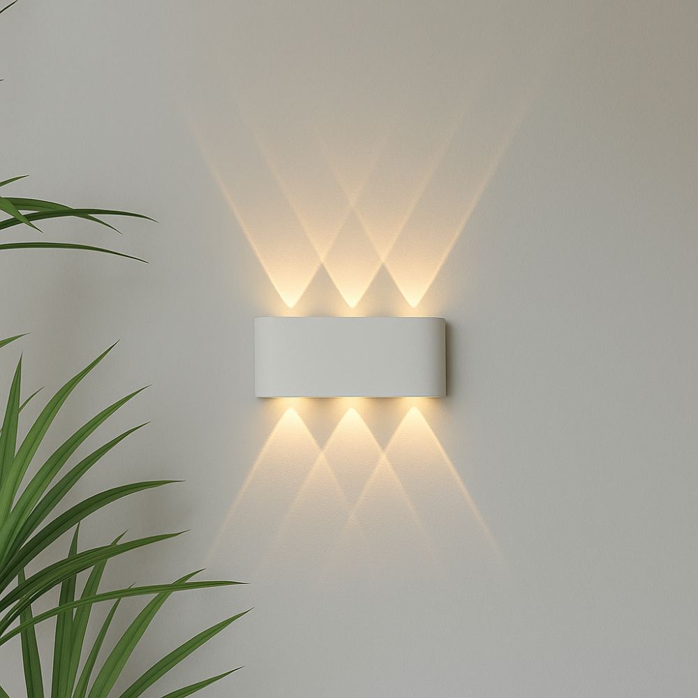 LED Wall Light - Stylish Indoor &amp; Outdoor Sconce with Adjustable Lighting 11