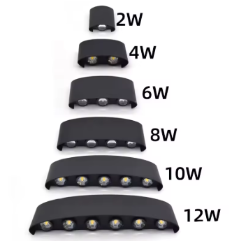 LED Wall Light - Stylish Indoor &amp; Outdoor Sconce with Adjustable Lighting 3