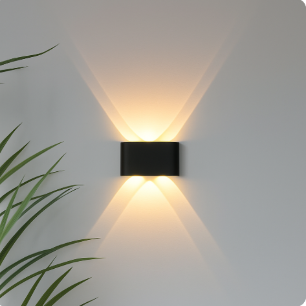 LED Wall Light - Stylish Indoor &amp; Outdoor Sconce with Adjustable Lighting 8