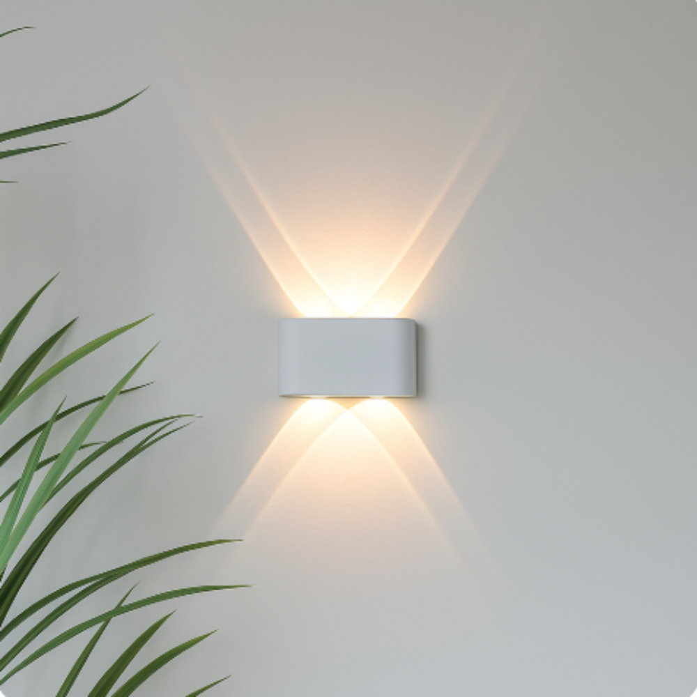 LED Wall Light - Stylish Indoor &amp; Outdoor Sconce with Adjustable Lighting 9