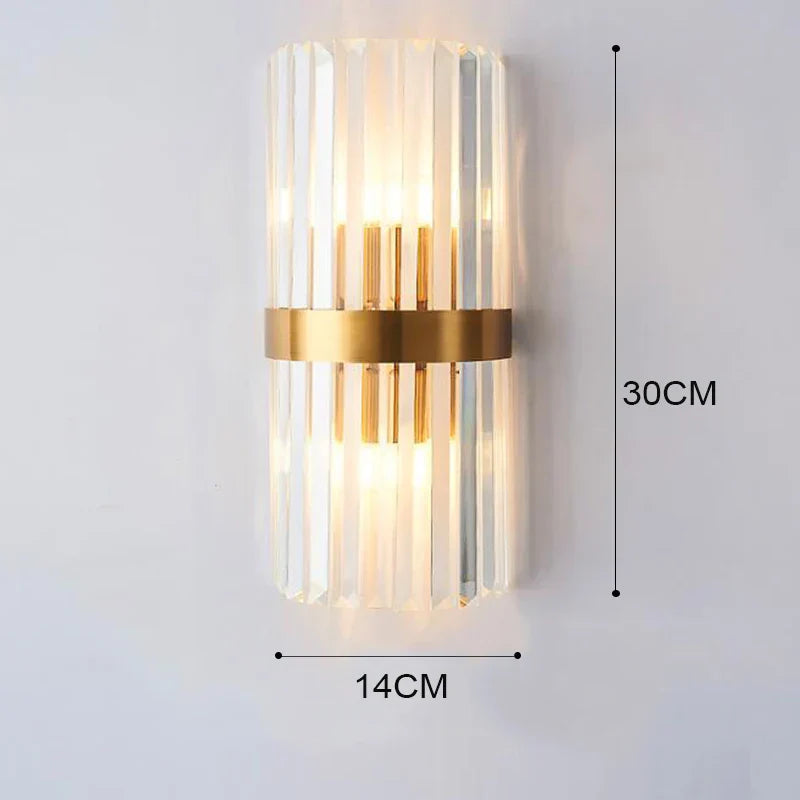 LED Wall Sconce - Elegant Gold Finish for Modern Spaces 0