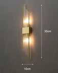 LED Wall Sconce - Elegant Gold Finish for Modern Spaces 10
