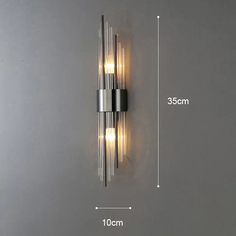 LED Wall Sconce - Elegant Gold Finish for Modern Spaces 11