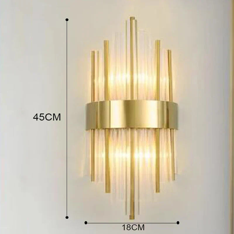 LED Wall Sconce - Elegant Gold Finish for Modern Spaces 3