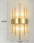 LED Wall Sconce - Elegant Gold Finish for Modern Spaces 3