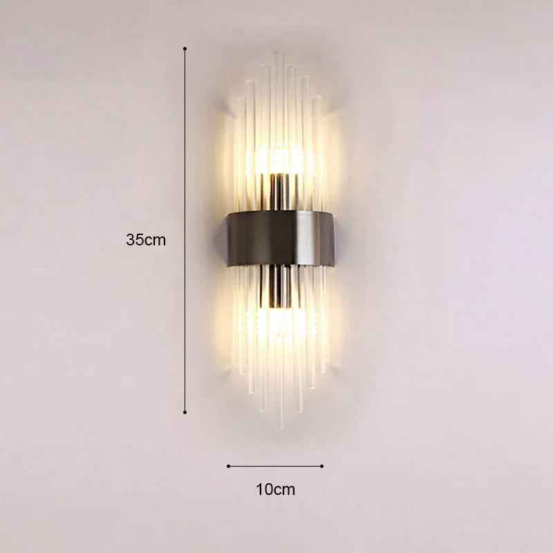 LED Wall Sconce - Elegant Gold Finish for Modern Spaces 4