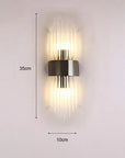 LED Wall Sconce - Elegant Gold Finish for Modern Spaces 4