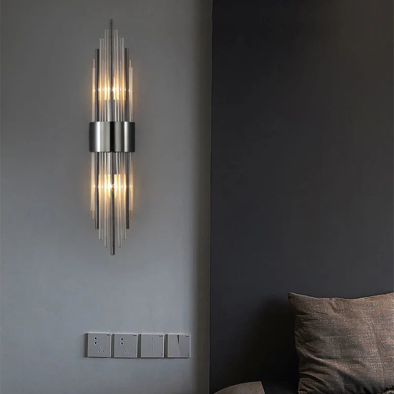 LED Wall Sconce - Elegant Gold Finish for Modern Spaces 6