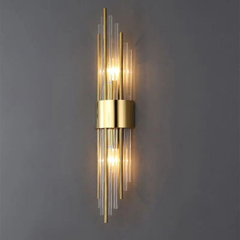 LED Wall Sconce - Elegant Gold Finish for Modern Spaces 7