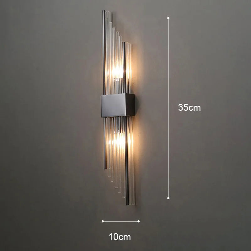 LED Wall Sconce - Elegant Gold Finish for Modern Spaces 9