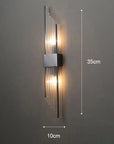 LED Wall Sconce - Elegant Gold Finish for Modern Spaces 9