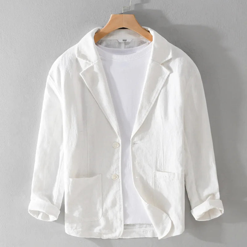 Liam | Stylish Linen Jacket for Year-Round Wear 2
