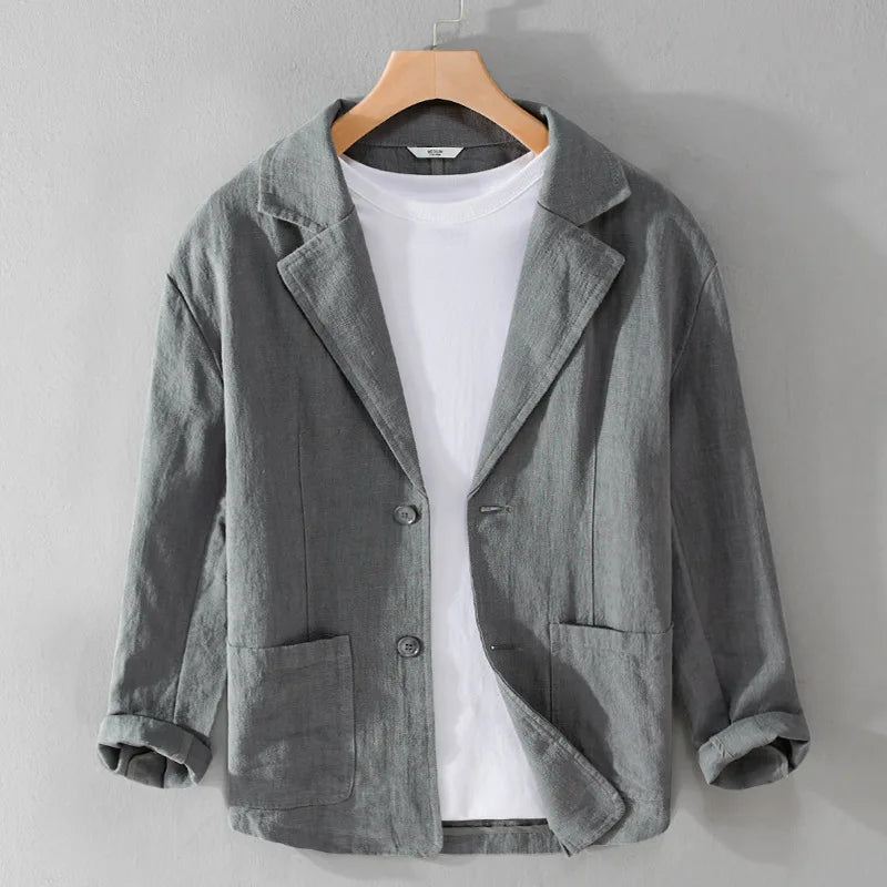 Liam | Stylish Linen Jacket for Year-Round Wear 3