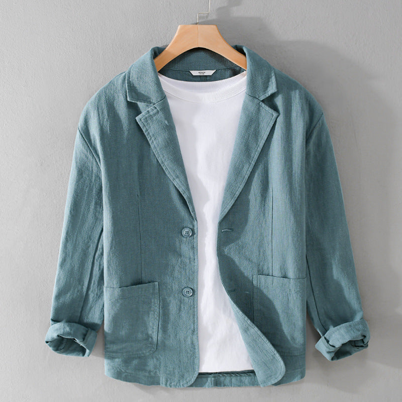 Liam | Stylish Linen Jacket for Year-Round Wear 4