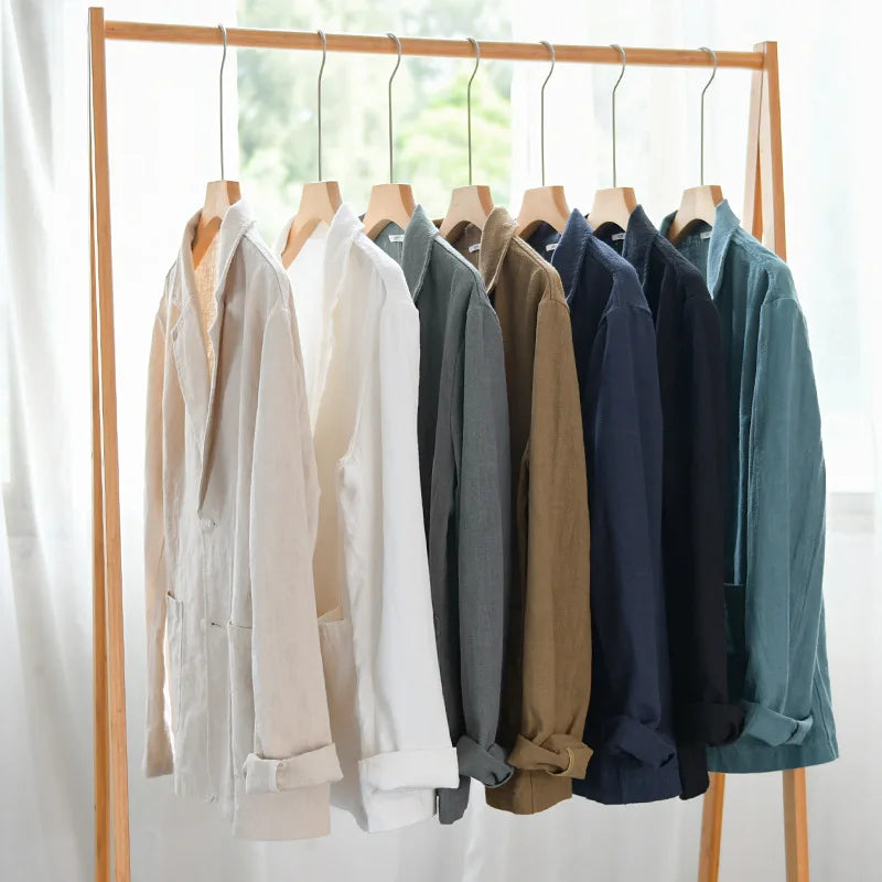 Liam | Stylish Linen Jacket for Year-Round Wear 7