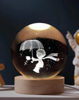 Luminous Crystal Ball Night Light - Enchanting 3D Designs & Warm Glow 11