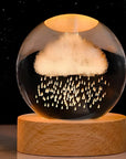 Luminous Crystal Ball Night Light - Enchanting 3D Designs & Warm Glow 12