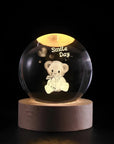 Luminous Crystal Ball Night Light - Enchanting 3D Designs & Warm Glow 14
