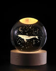 Luminous Crystal Ball Night Light - Enchanting 3D Designs & Warm Glow 15