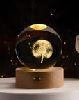 Luminous Crystal Ball Night Light - Enchanting 3D Designs & Warm Glow 22