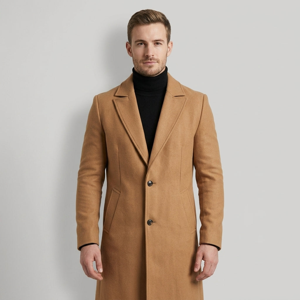 Flynn | Wool Blend Men's Jacket for Cold Weather