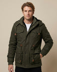 Riley | Hooded Fleece Men's Coat for Outdoors