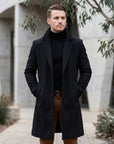 Flynn | Wool Blend Men's Jacket for Cold Weather
