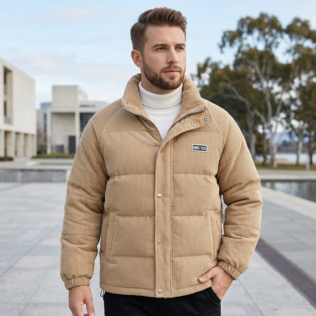 Callum | Corduroy Men's Jacket for Winter Comfort