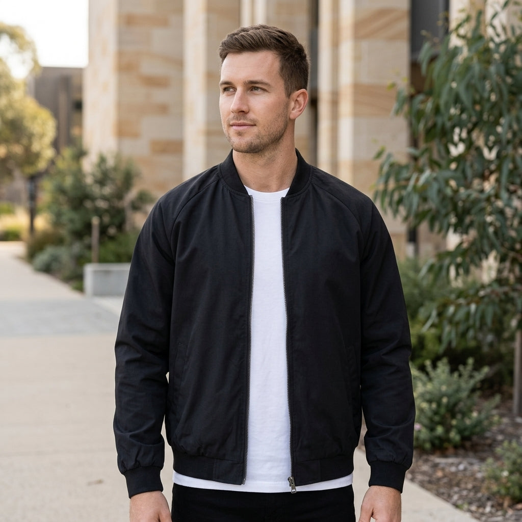 Ashton | Modern Men's Jacket with Flight Style