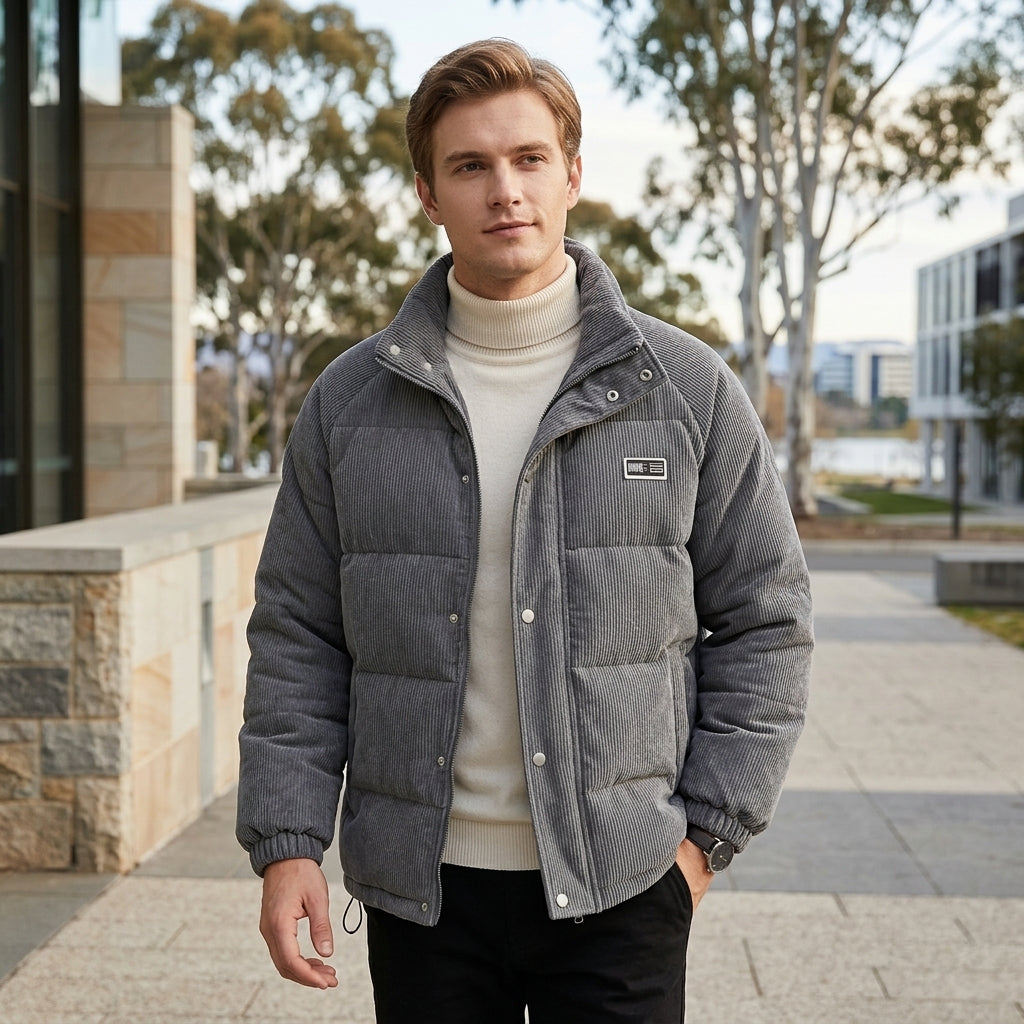 Callum | Corduroy Men's Jacket for Winter Comfort