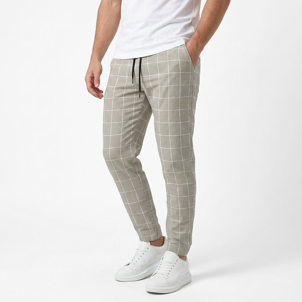Cohen | Checked Men’s Trouser for Everyday Wear