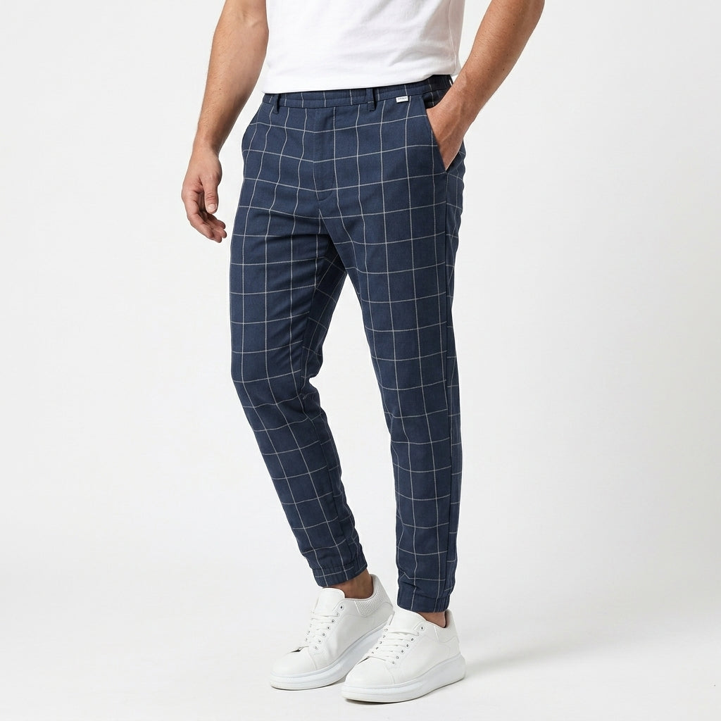 Cohen | Checked Men’s Trouser for Everyday Wear
