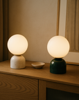 Marble Table Lamp - Elegant Design with Soft Warm Glow 5