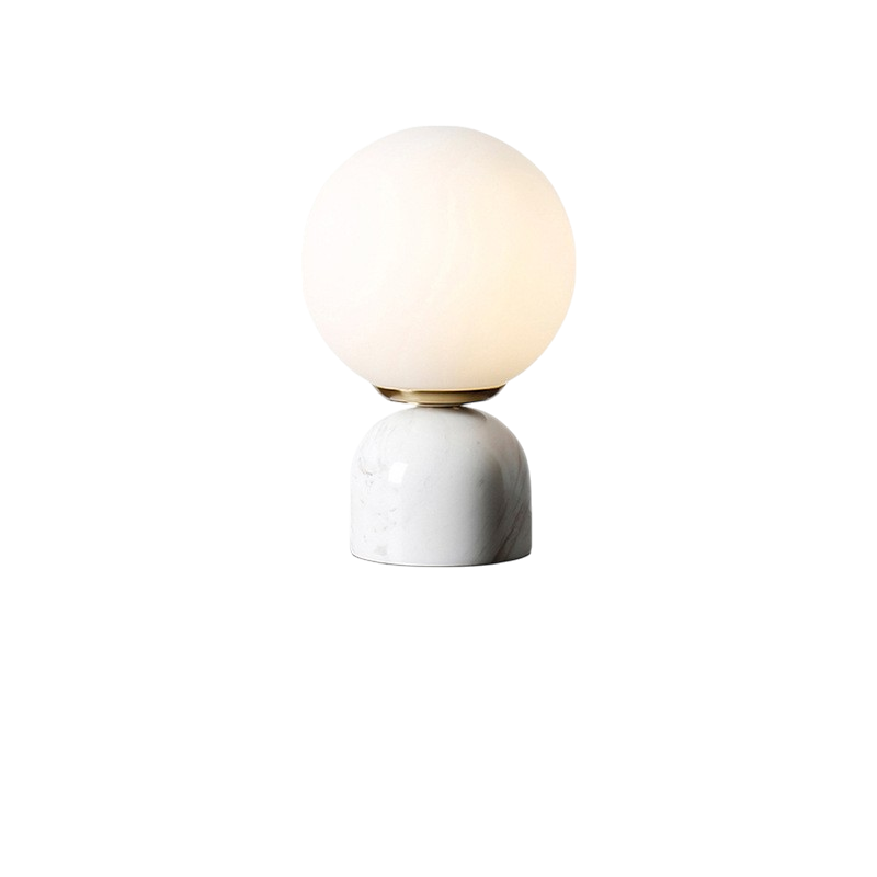 Marble Table Lamp - Elegant Design with Soft Warm Glow 7