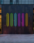 Minimalist LED Outdoor Wall Light - Dimmable & Weather Resistant 4