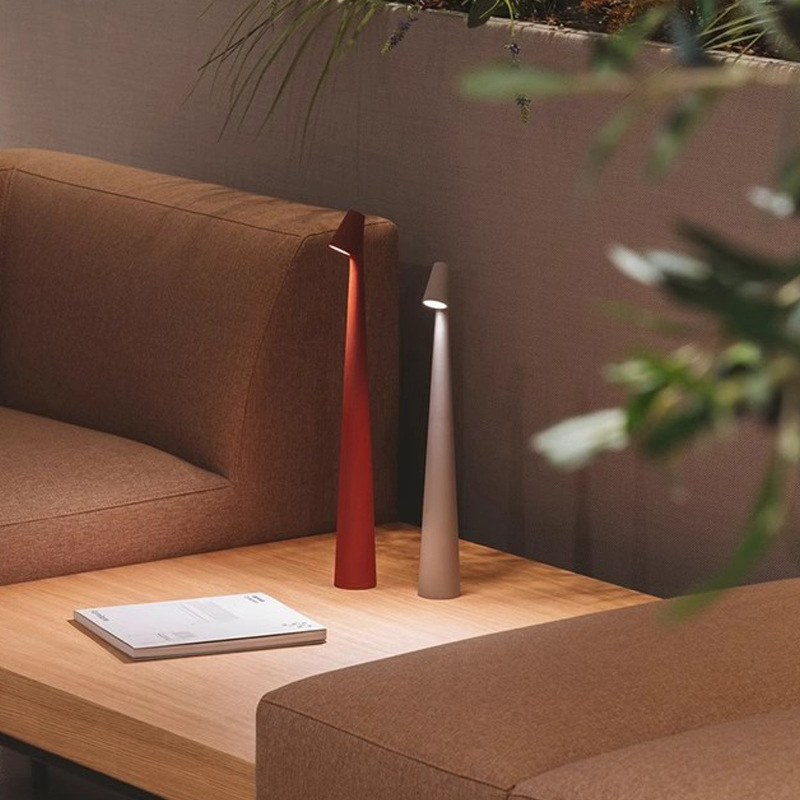 Minimalist Table Lamp - Cordless Design with Warm White Light 3