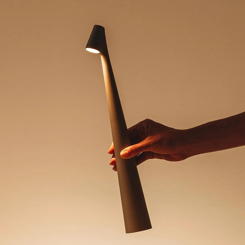 Minimalist Table Lamp - Cordless Design with Warm White Light 4